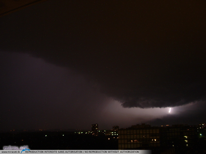 Photo des orages du 24 juin 2005 Photo des orages du 24 juin 2005