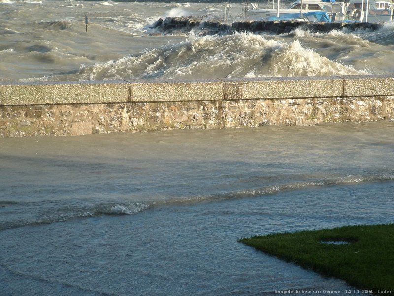 Tempte de bise du 14 novembre 2004