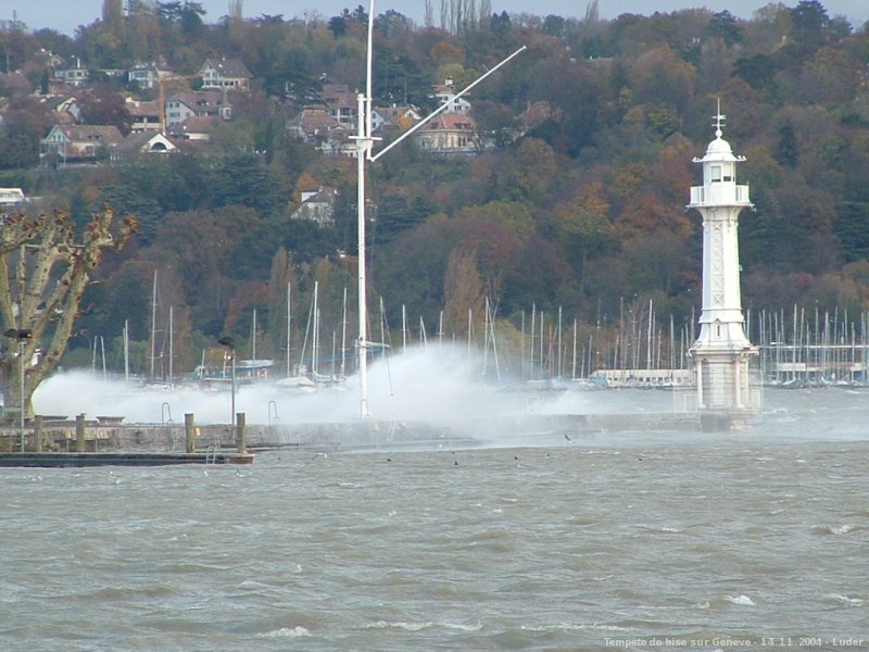 Tempte de bise du 14 novembre 2004
