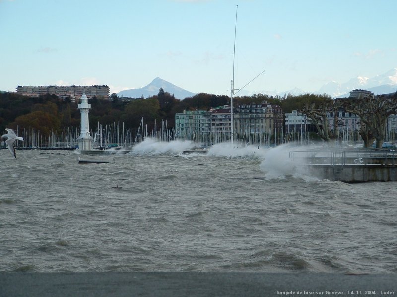 Tempte de bise du 14 novembre 2004